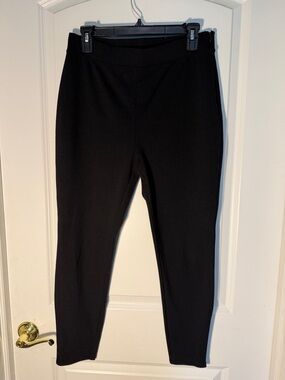 Banana Republic Black Skinny Pull-On Ponte Pants